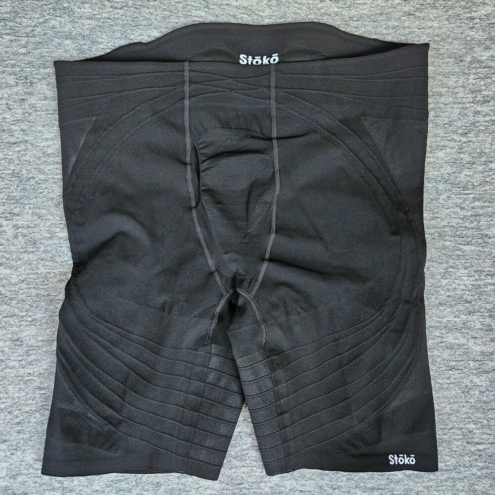 Stoko Supportive Shorts Men's XXL Black Hip And Back Support Compression
